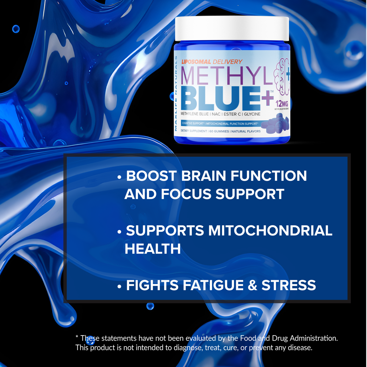 Liposomal Methylene Blue Gummies
