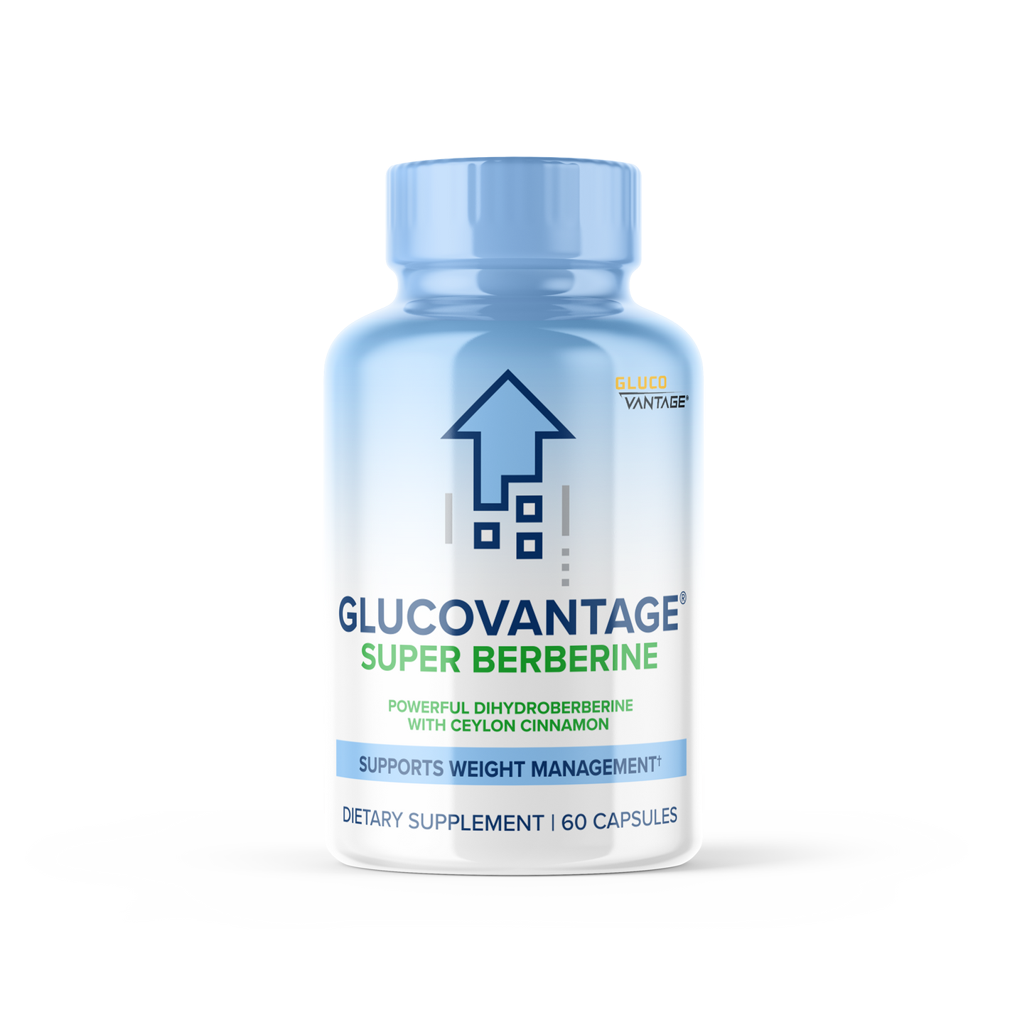 GlucoVantage - Super Berberine (DihydroBerberine) with Ceylon Cinnamon