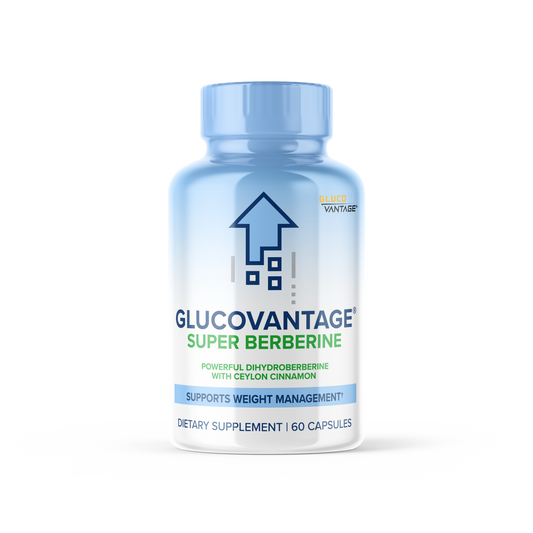 GlucoVantage - Super Berberine (DihydroBerberine) with Ceylon Cinnamon