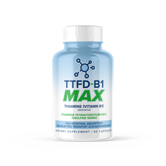 TTFD - B1 Max - Thiamine Vitamin B1 TTFD - 100mg