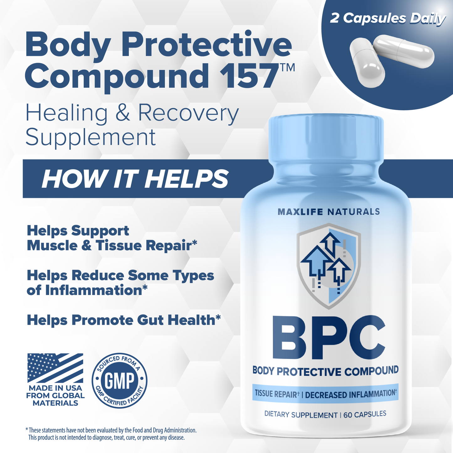 BPC  - Body Protection Compound   500mcg