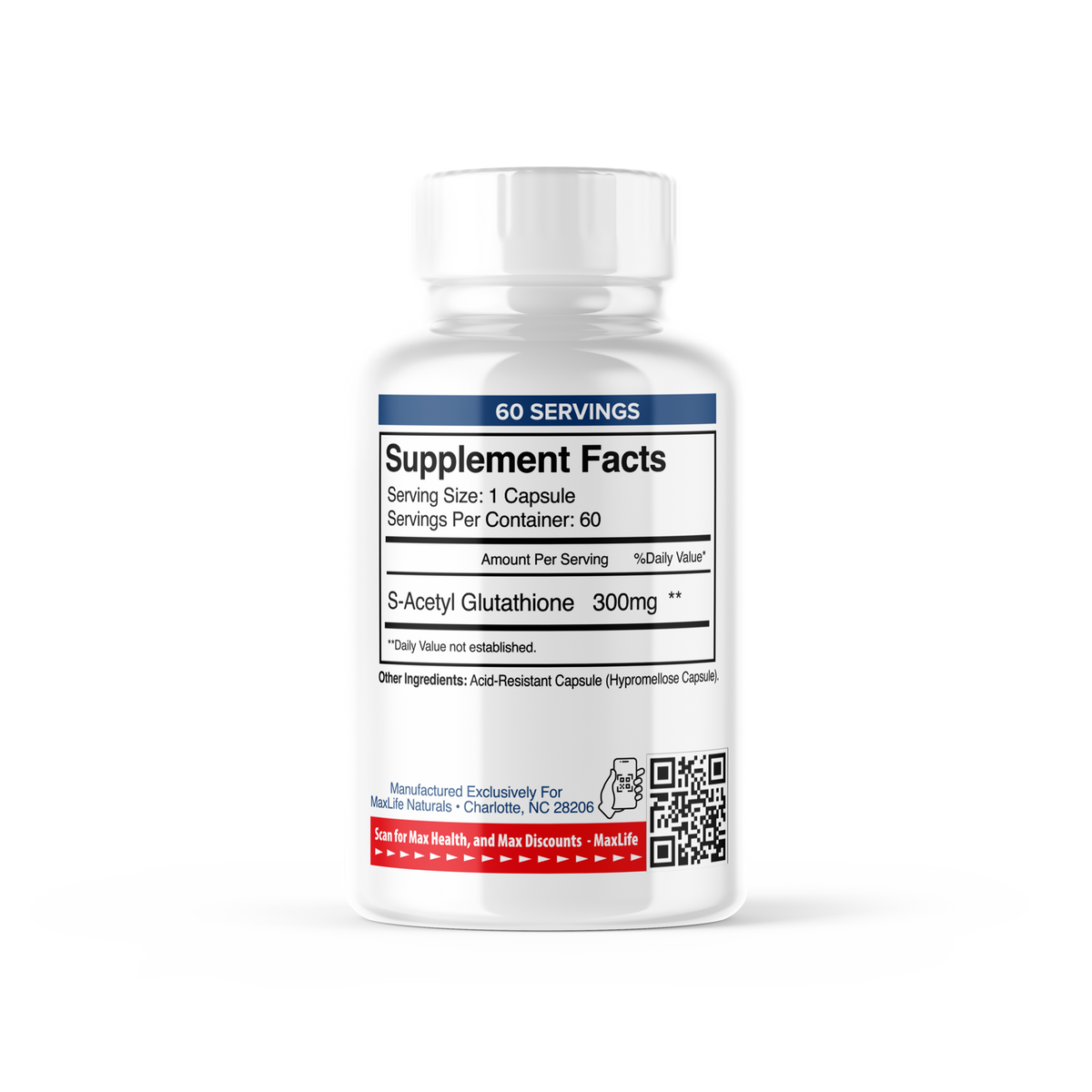 S-Acetyl Glutathione 300mg