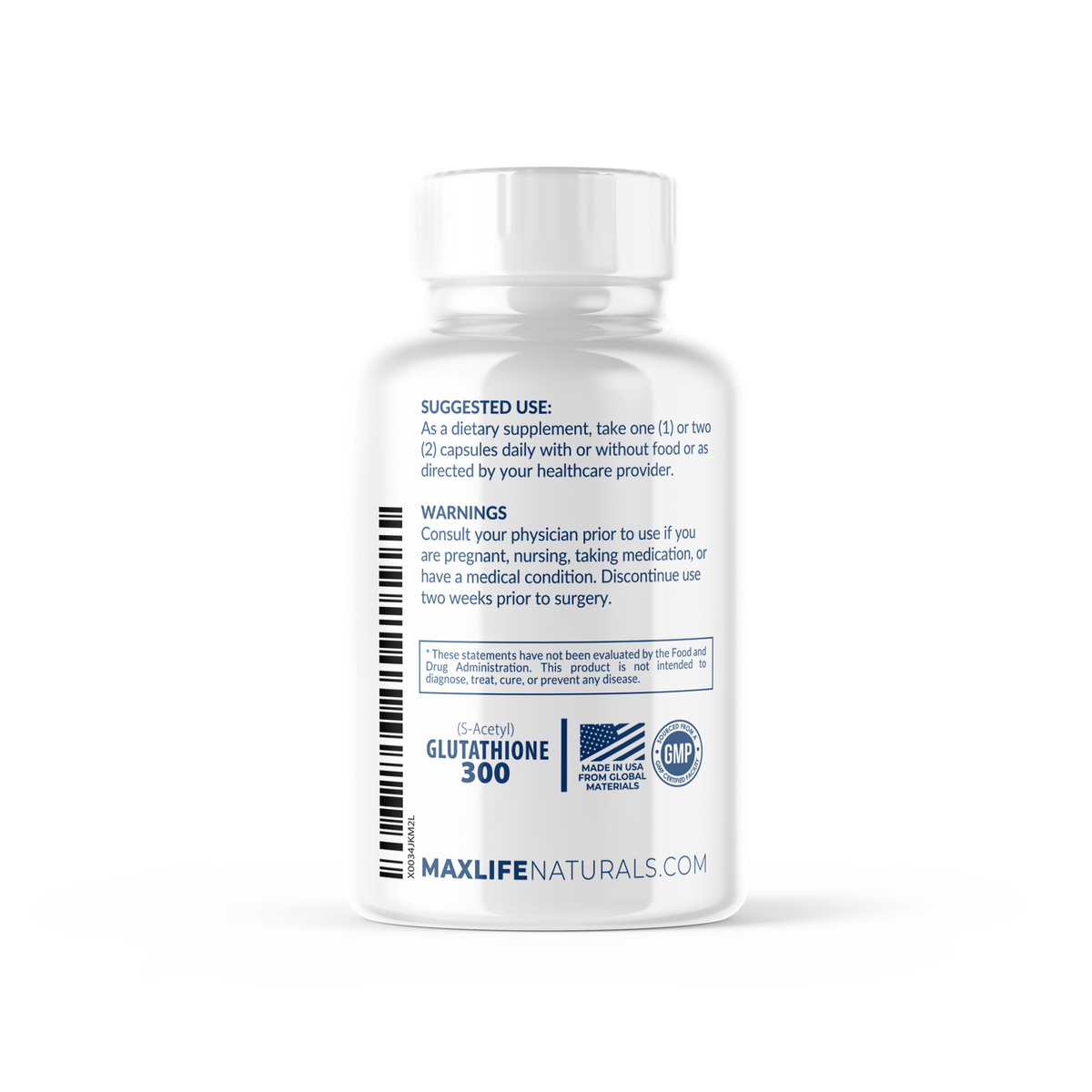 S-Acetyl Glutathione 300mg
