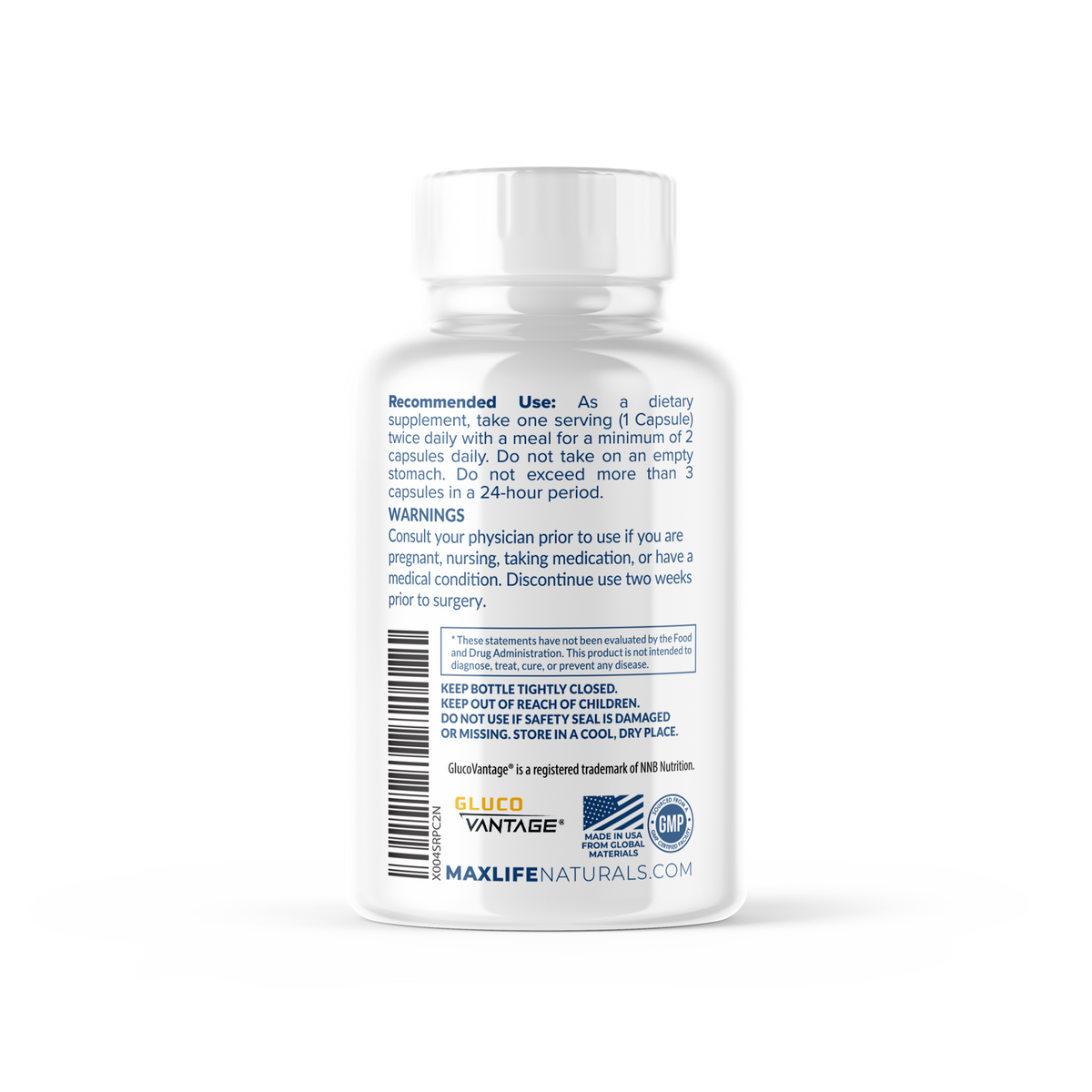 GlucoVantage — Dihydroberberine with Ceylon Cinnamon