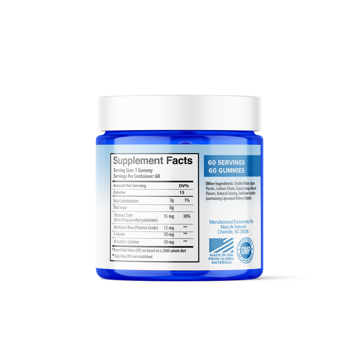 Liposomal Methylene Blue Gummies