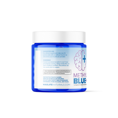Liposomal Methylene Blue Gummies – 60ct | Enhanced Cellular Energy & Brain Support