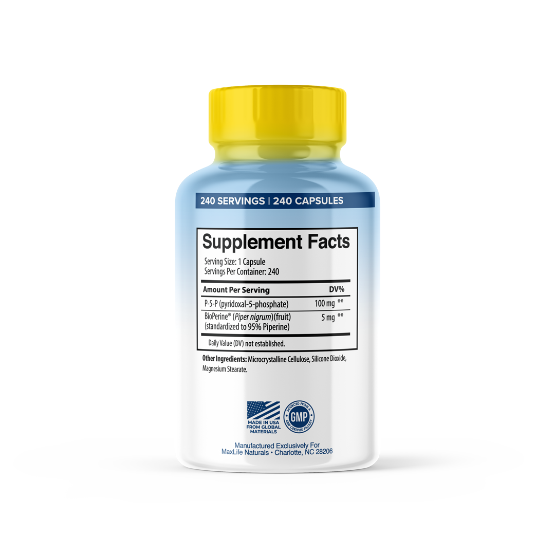 P5P Active Vitamin B6 100mg
