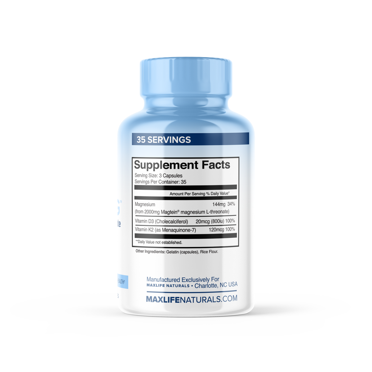 Max-Mag Magnesium L-Threonate