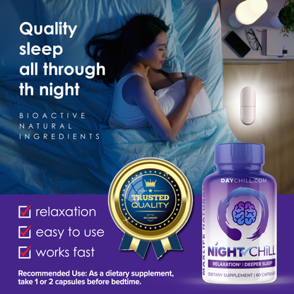 Night Chill - Night Time Natural Anxiety & Stress Support