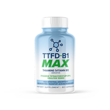 TTFD - B1 Max - Thiamine Vitamin B1 TTFD - 100mg